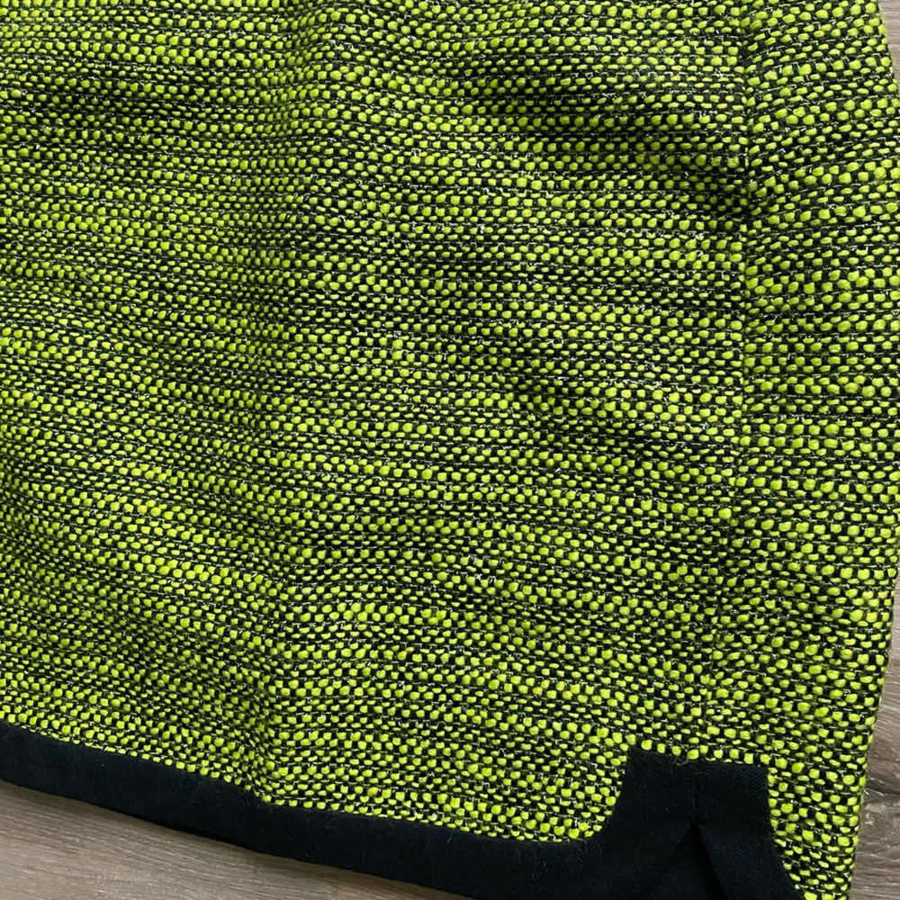 J Crew tweed neon mini skirt - Picture 2 of 2